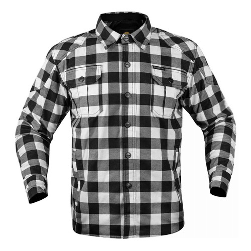 Motorcycle Flannel Shirt – ARAMID Lined with CE Protection