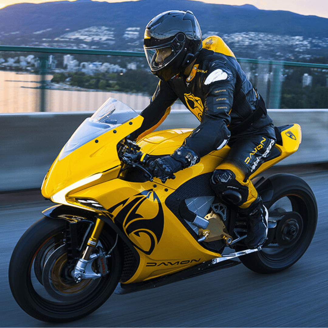 Turbo Motorcycle Leather Suit wear biker