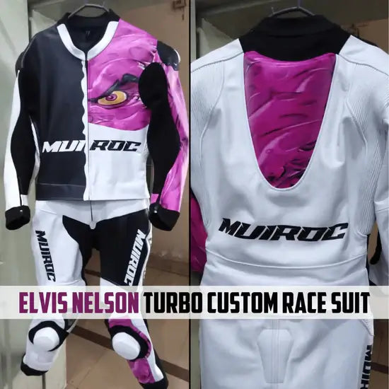 turbo custom motorcycle suit
