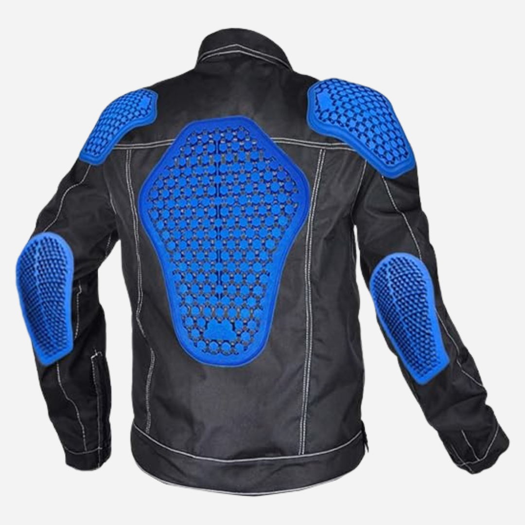 Turbo leather jacket motorcycle apparel