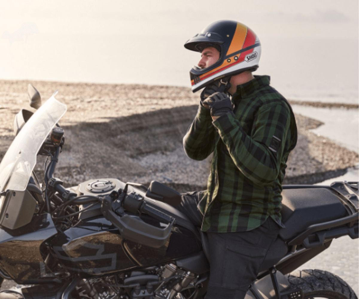 armored motorcycle shirt wear male