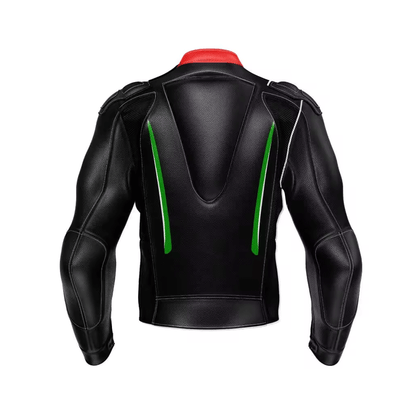 Men leather jacket fashion 
