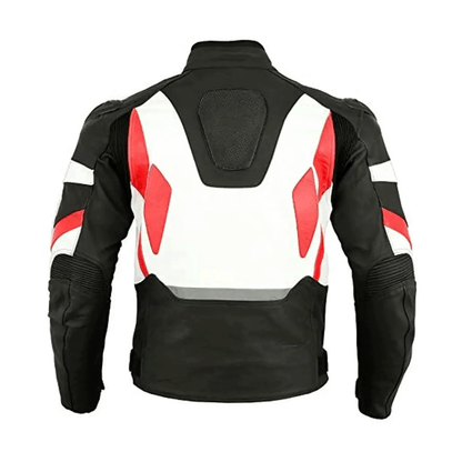 Men leather jacket fashion outerwear
