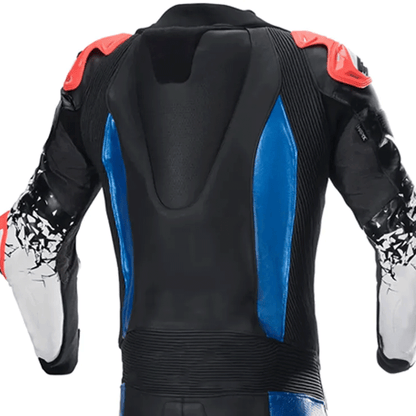 Leather racing suit track wear