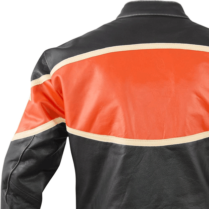 Men leather fashion apparel