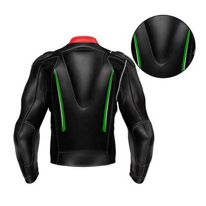 Mens leather jacket lifestyle 