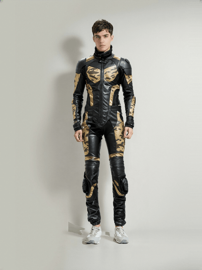 camo motorcycle racing suit