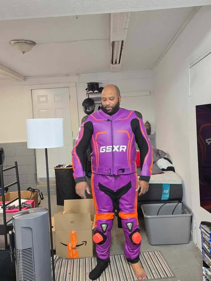 christopher turbo custom motorcycle suit