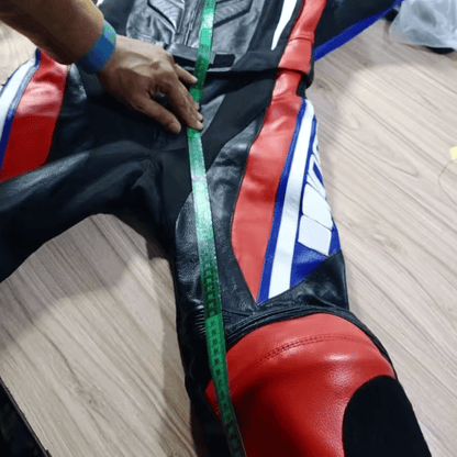 Leather racing suit motorcycle for females