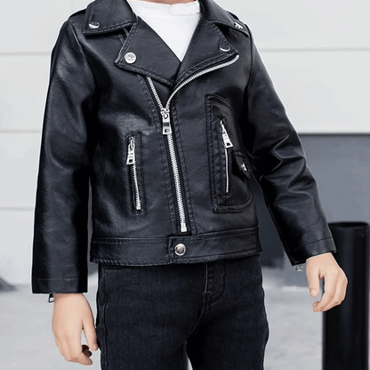Children biker jacket