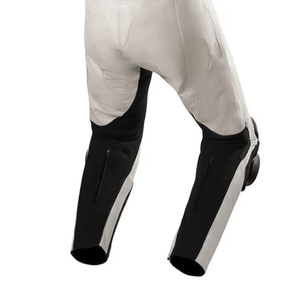 Leather racing suit rider equipment