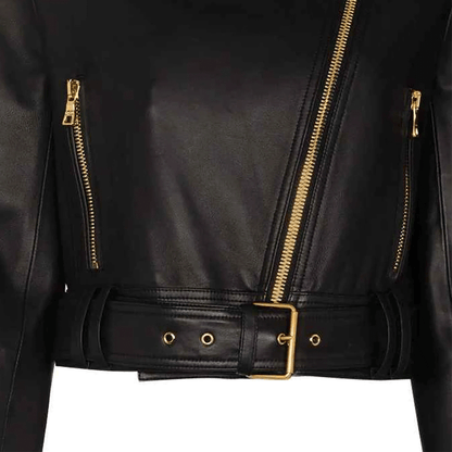 Ladies leather jacket