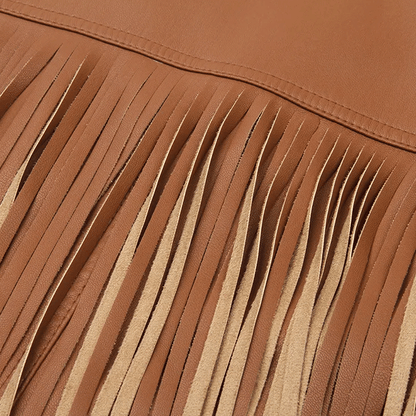 Women leather jacket lifestyle image