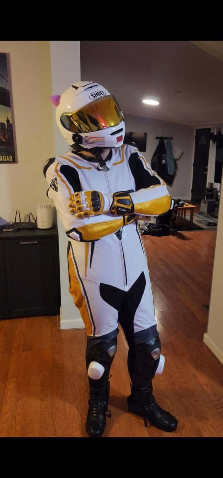 lexi edwards turbo custom motorcycle suit