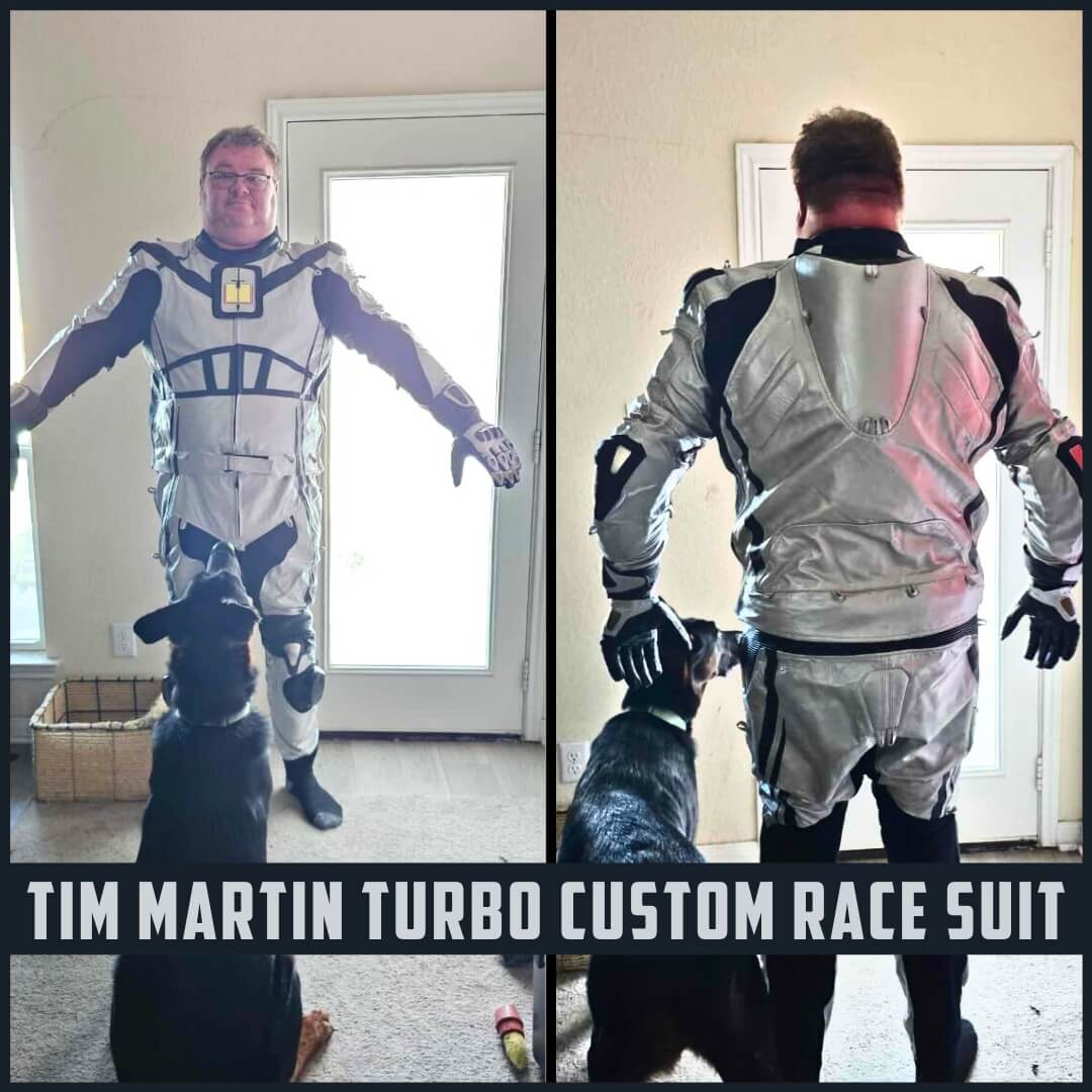 Martin turbo custom race suit
