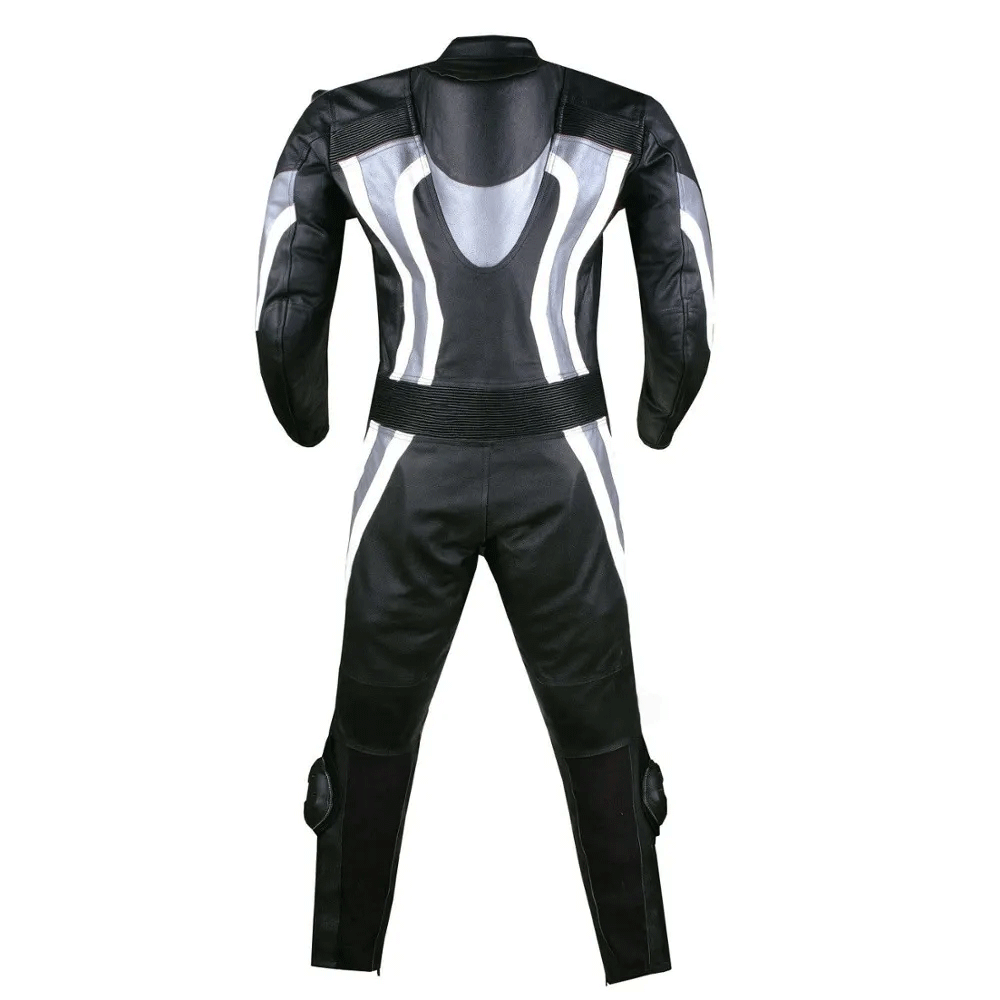 Motorcycle leather men suit