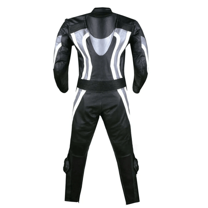 Motorcycle leather men suit
