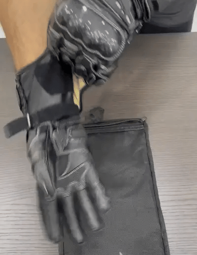 Motorcycle leather gloves professional riding gear