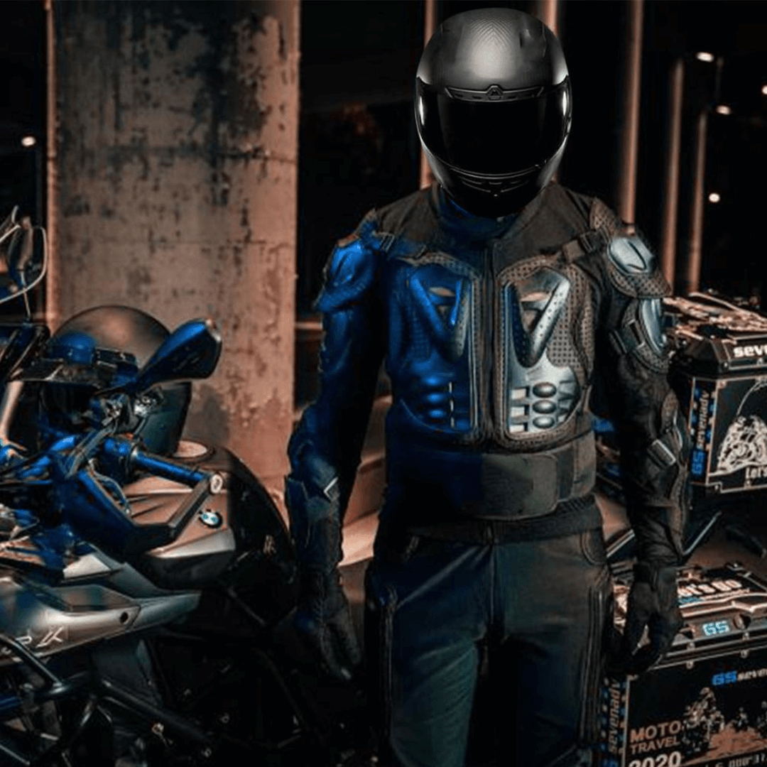 Motorcycle leather jacket quality riding apparel