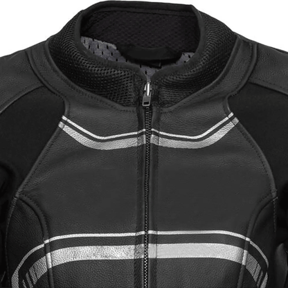 Men leather jacket modern outfit