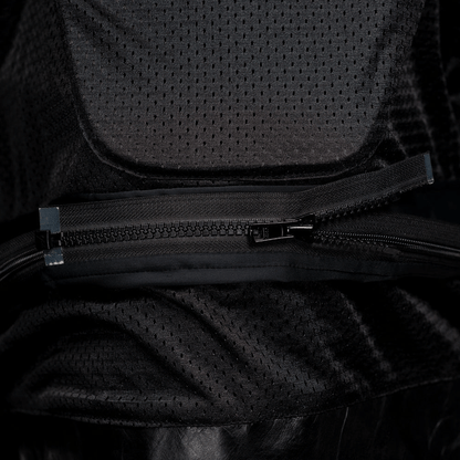 Zipper motorcycle jacket