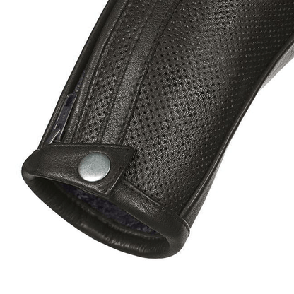 Leather jacket for motorcycle riders